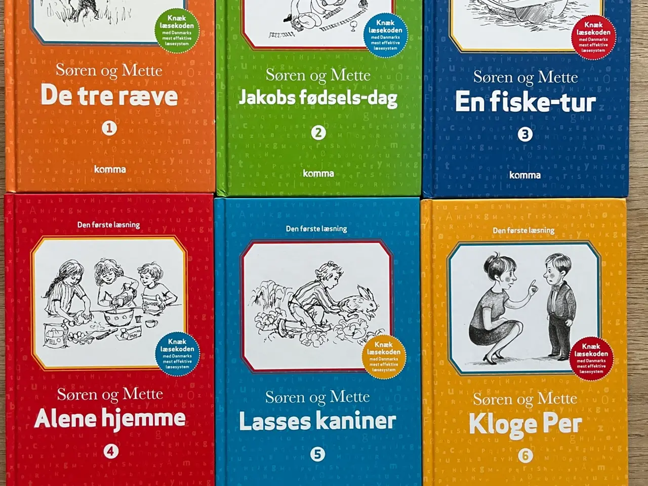 Billede 1 - Søren og Mette Knæk læsekoden