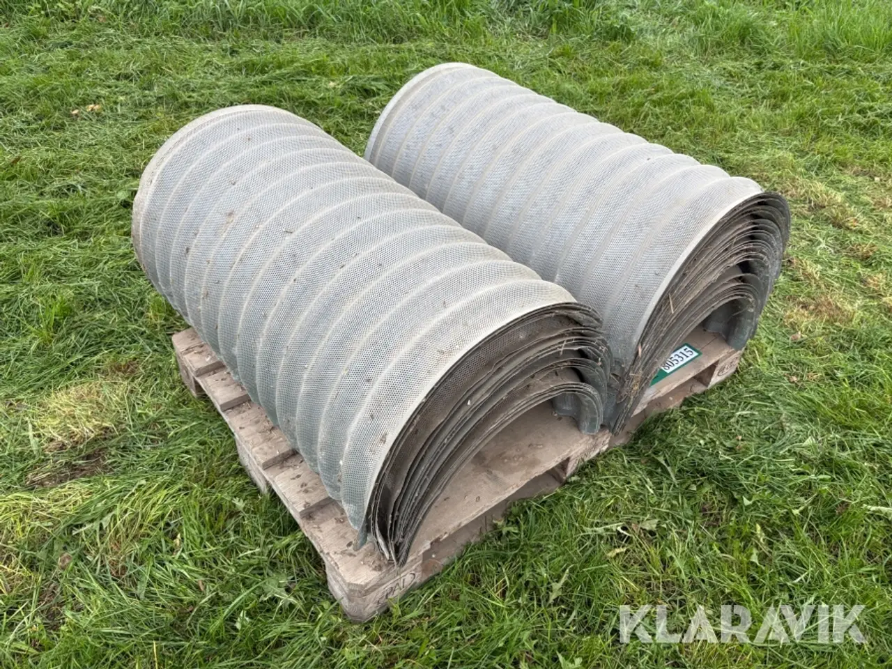 Billede 3 - Pansertoppe / tørrekanaler galvaniserede 49 styk