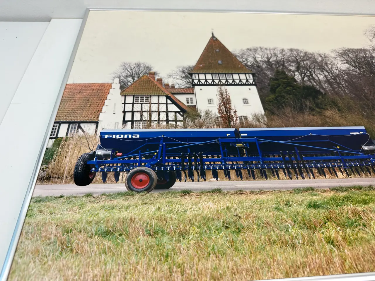 Billede 2 - Originalt foto-kunsttryk på plade (retro)
