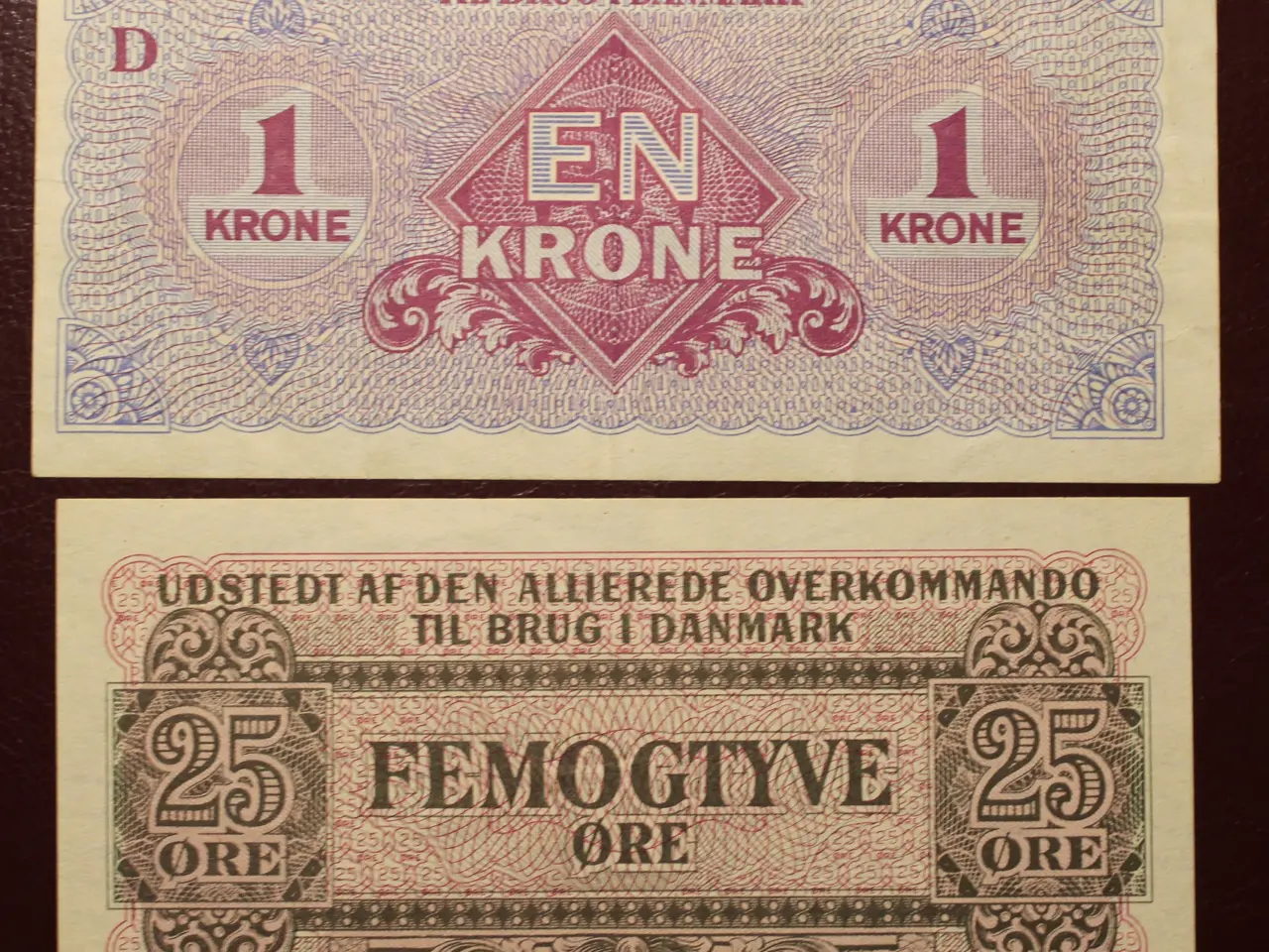 Billede 6 - 5 sedler, Den Allierede Overkommando, 1945