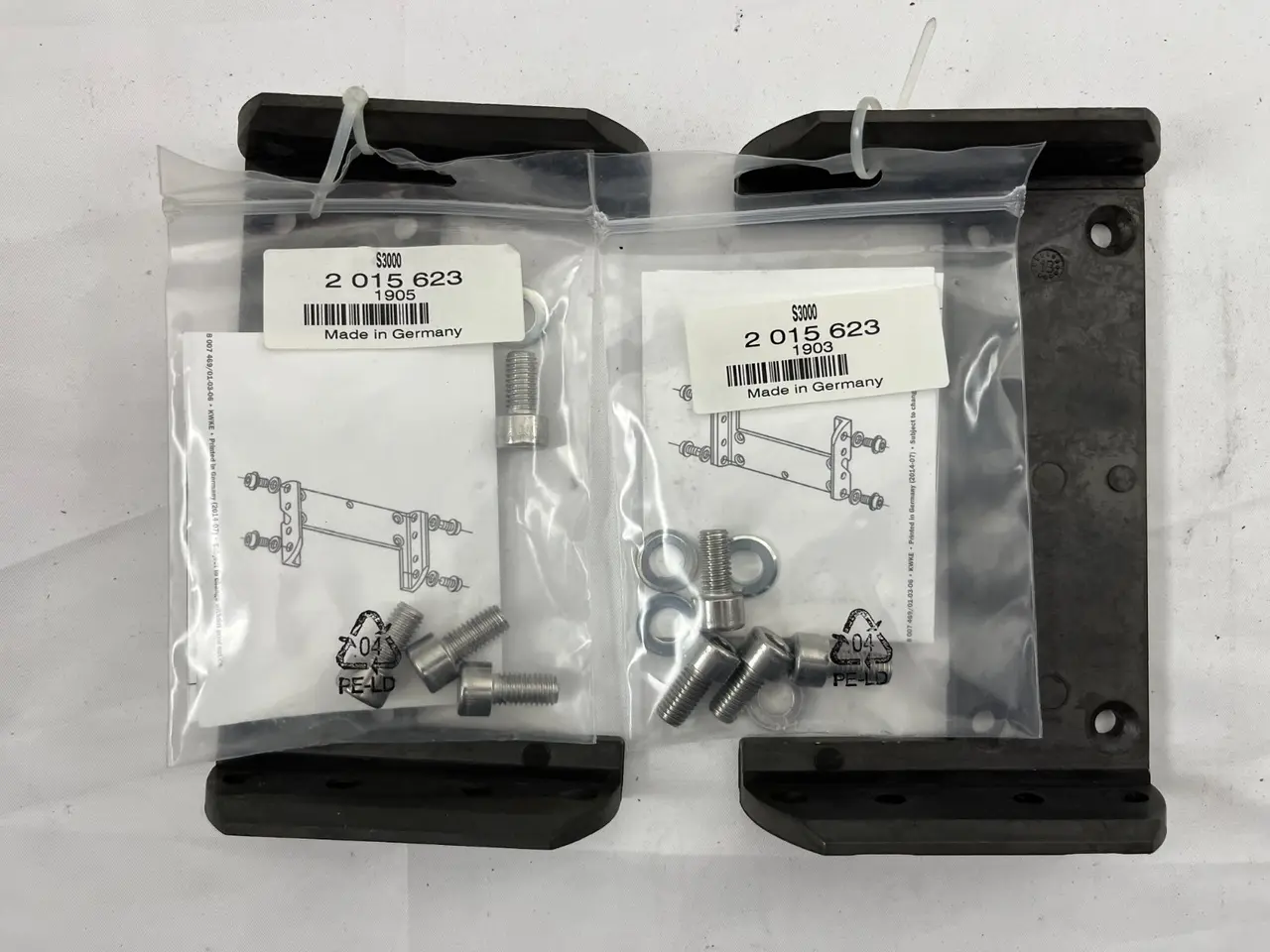 Billede 1 - 2x SICK S3000 Mounting Kit 2015623 Brackets &