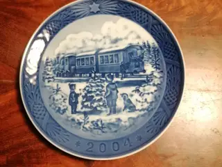 Royal Copenhagen juleplatte 2004