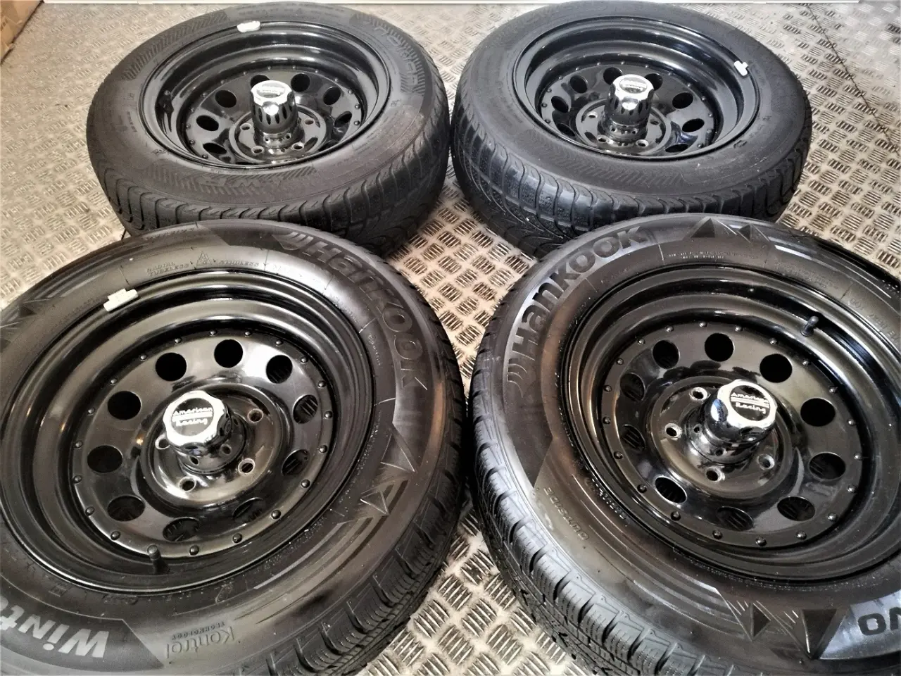 Billede 6 - 5x114,3 15" Black American Racing Wheels