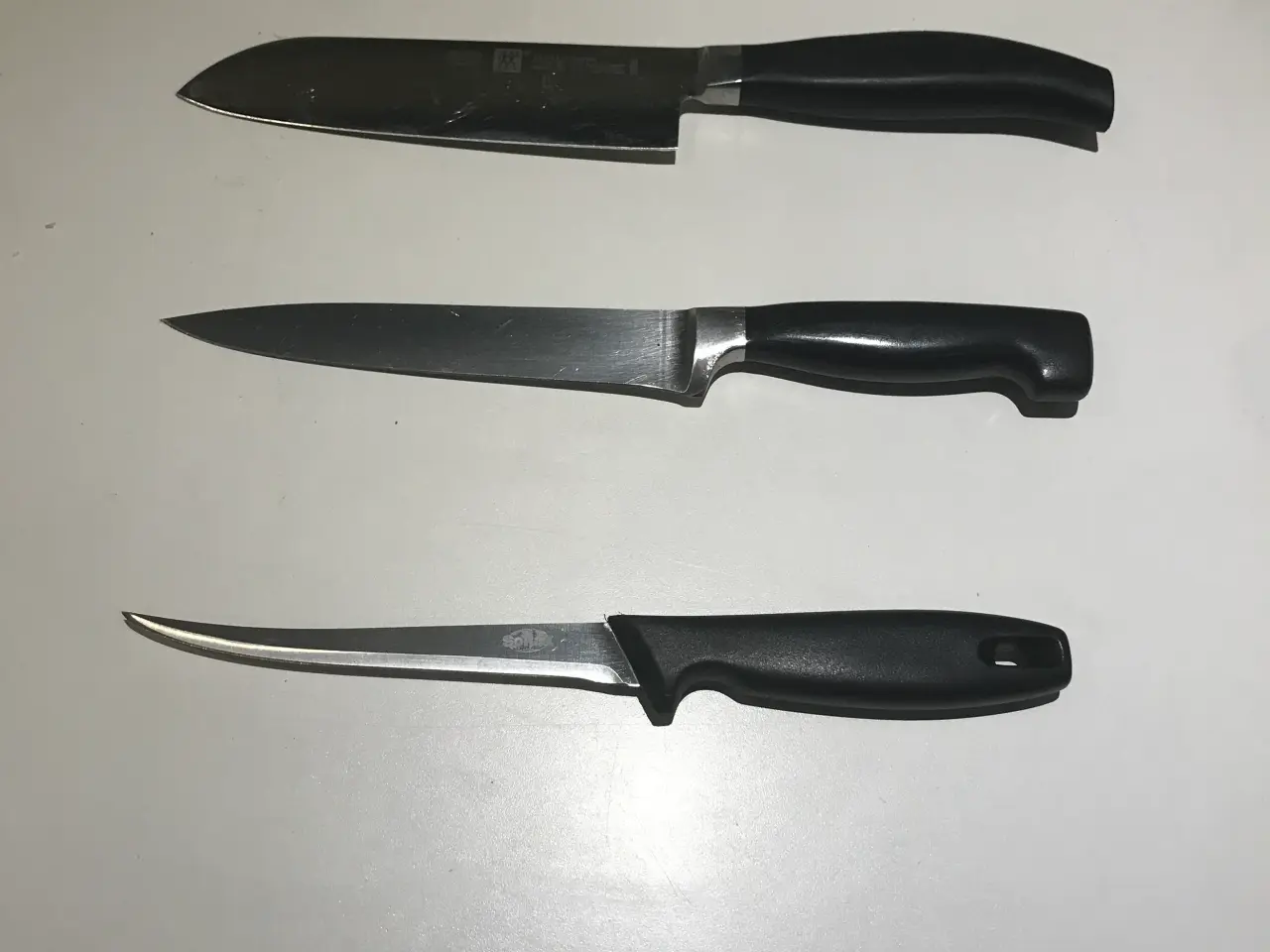 Billede 1 - Slibning af knive