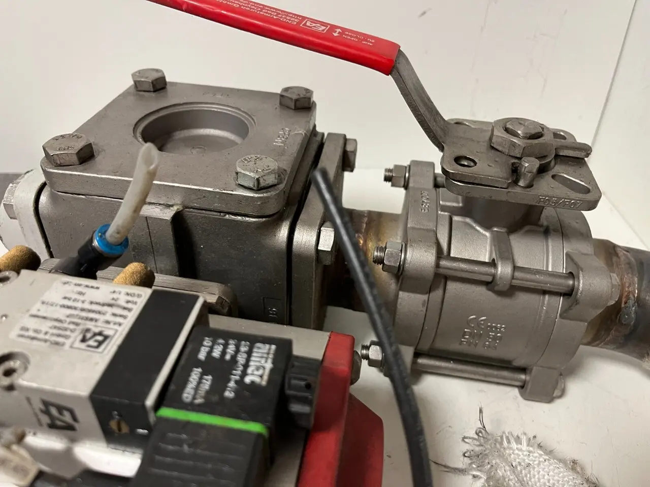 Billede 10 - END-Armaturen ZD311567 DN50 Ball ventil Pneumatic
