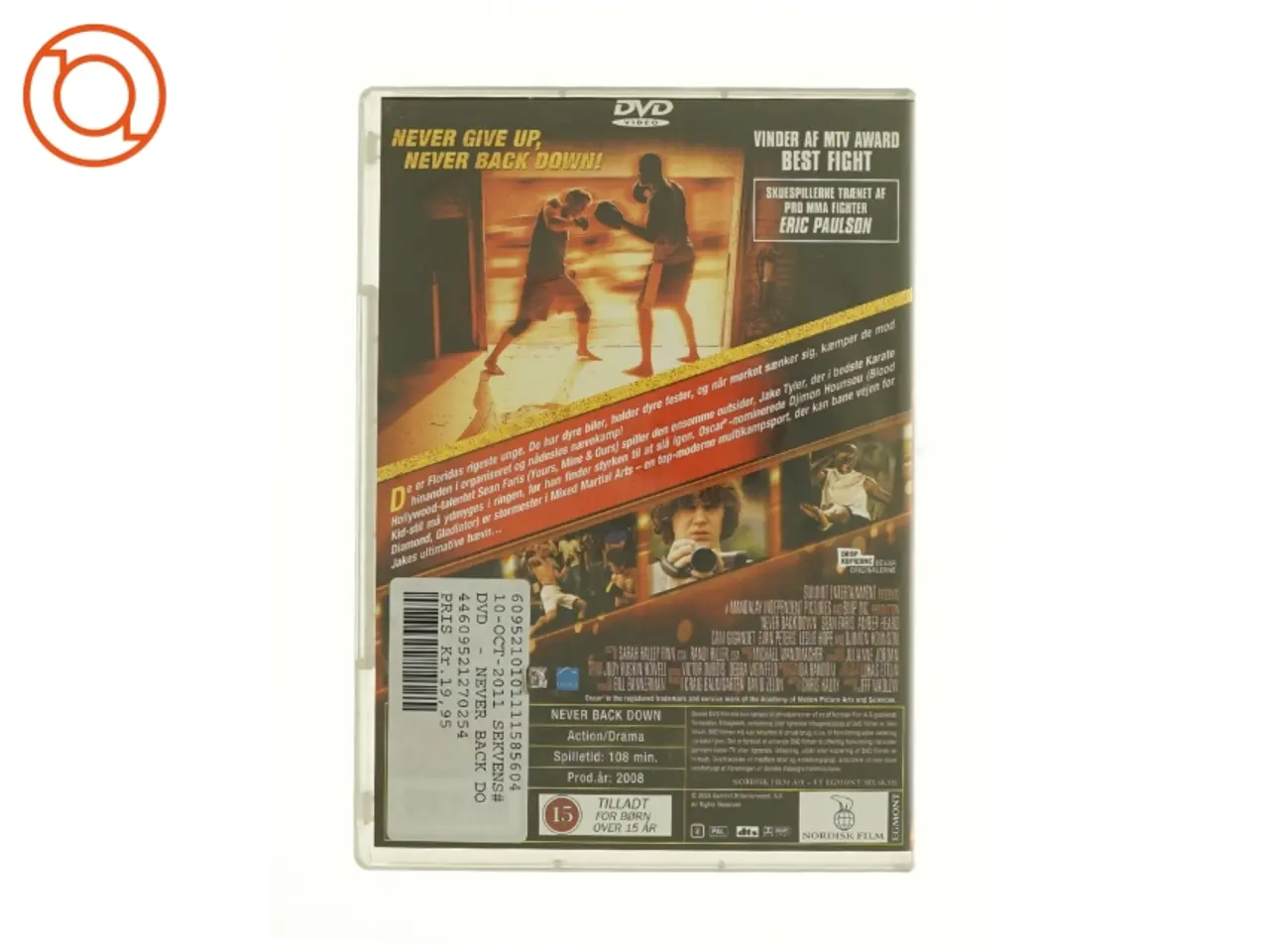 Billede 2 - Never back down fra dvd