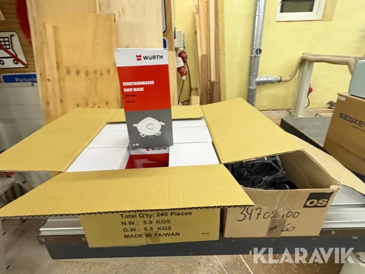 Billede 2 - Støvmasker og handsker Würth