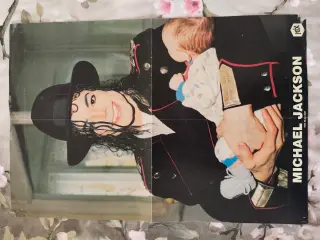 Flot gammel Michael Jackson plakat 