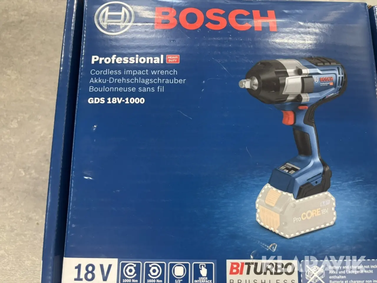 Billede 2 - Akku værktøj blandet lot Bosch 9 styk