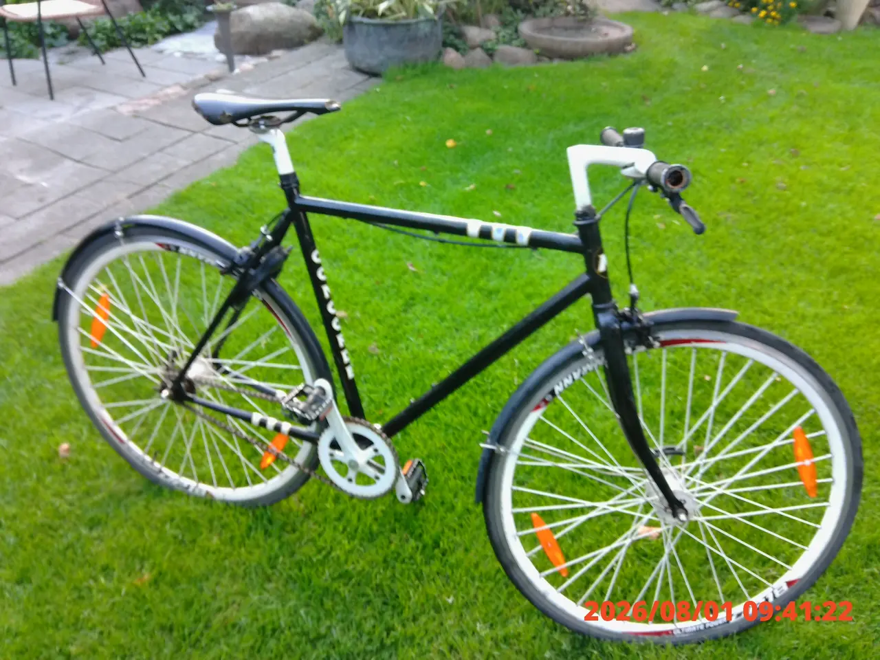 Billede 6 - Sort unisex racercykel med 55 cm stel og 28" hjul,