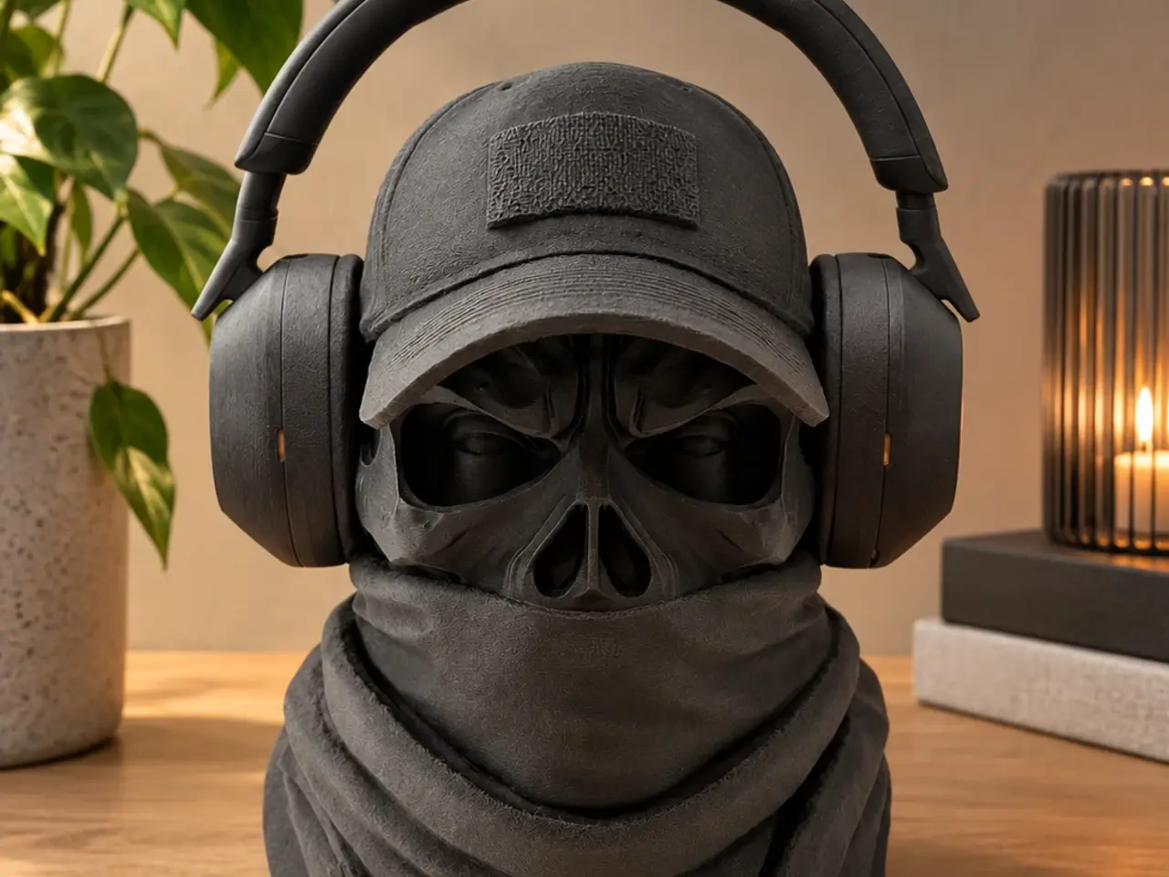 Billede 1 - Mercenary Kranie Headset Holder 