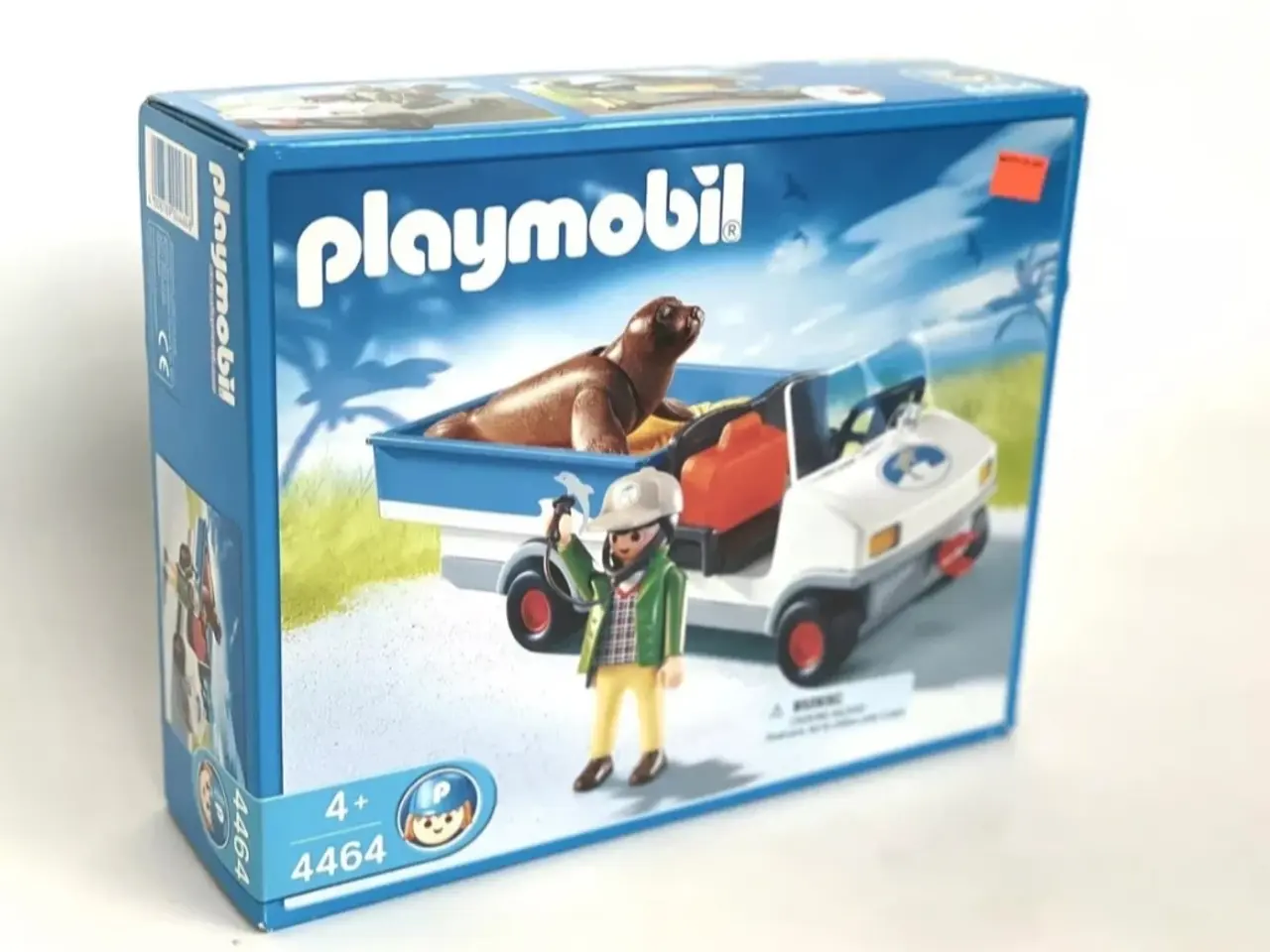 Billede 1 - Playmobil dyrepasser med bil sæl og tilbehør
