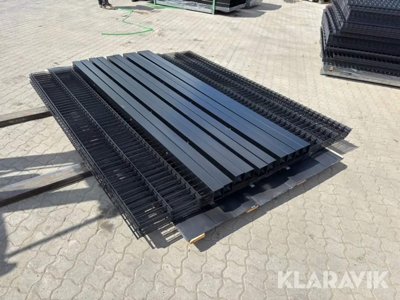 Billede 10 - Panelhegn 2D 10 Fag á 2,5 m