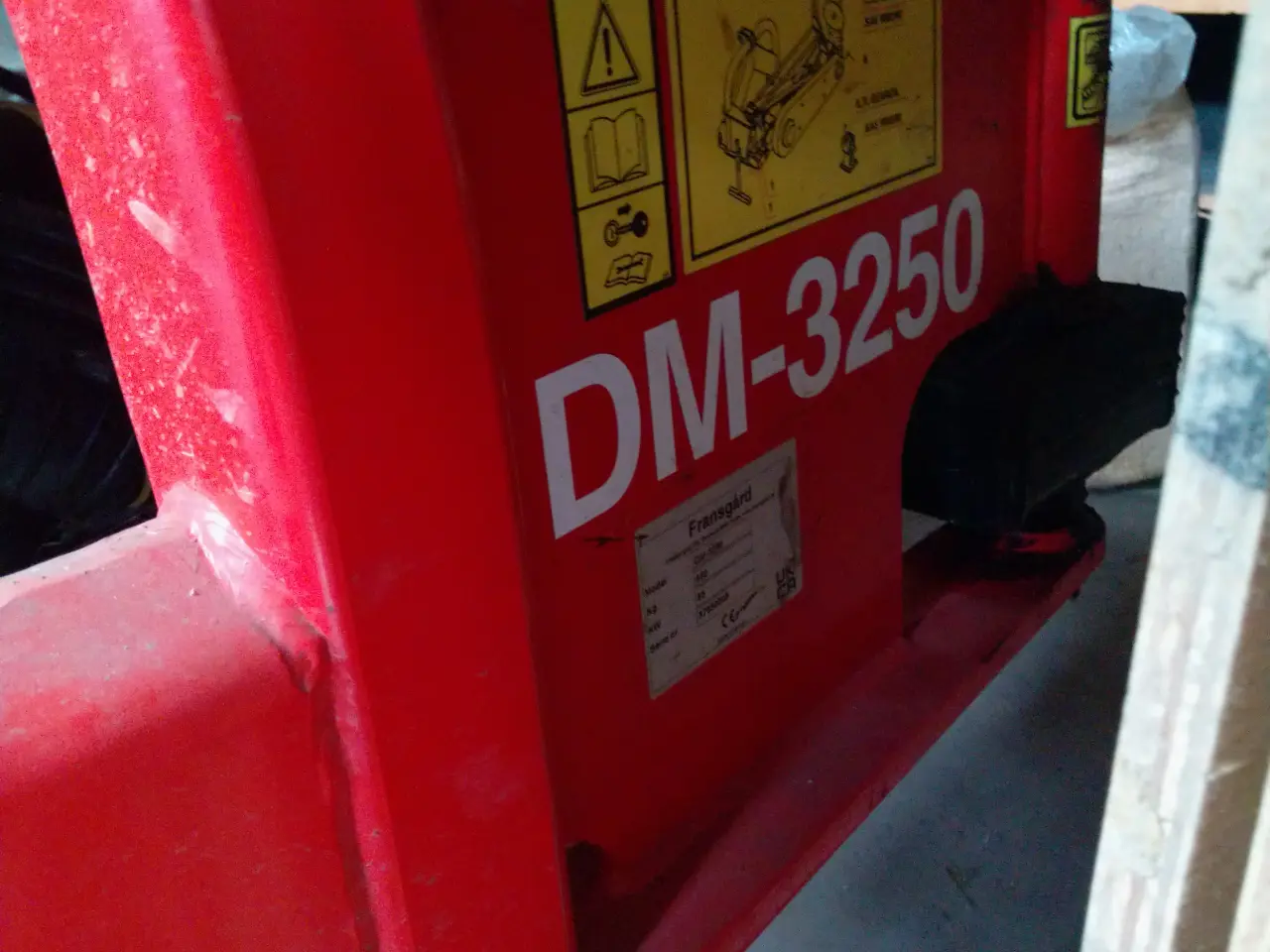 Billede 1 - Fransgård DM-3250 skårlægger