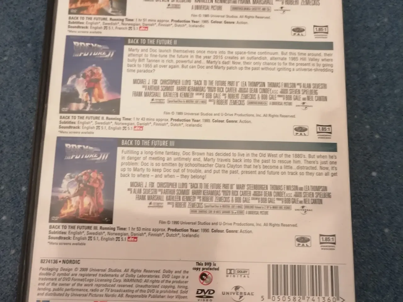 Billede 2 - Back To the Future Trilogi