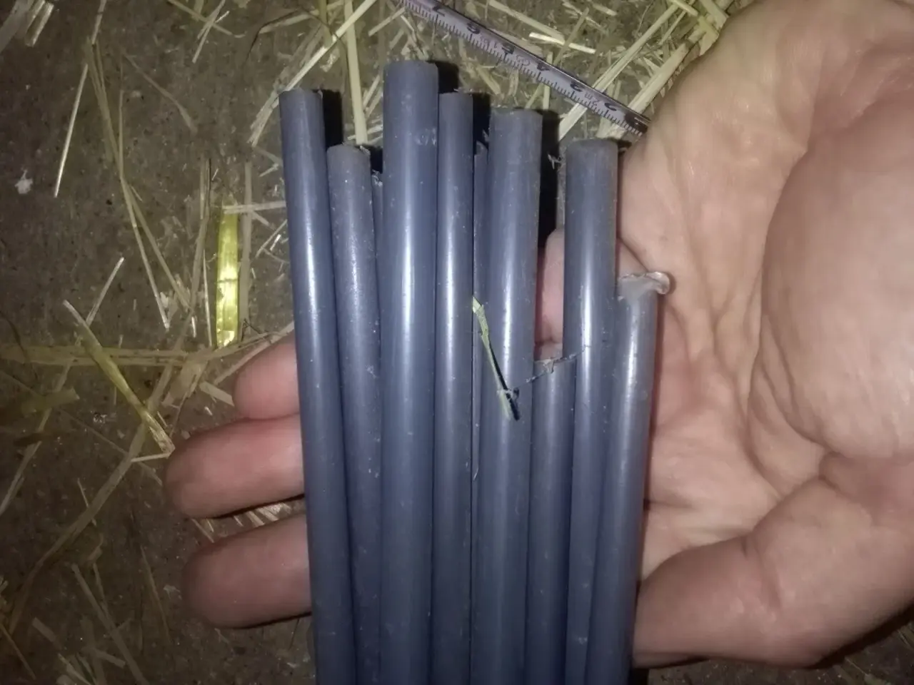 Billede 1 - PVC rør (lille diameter)