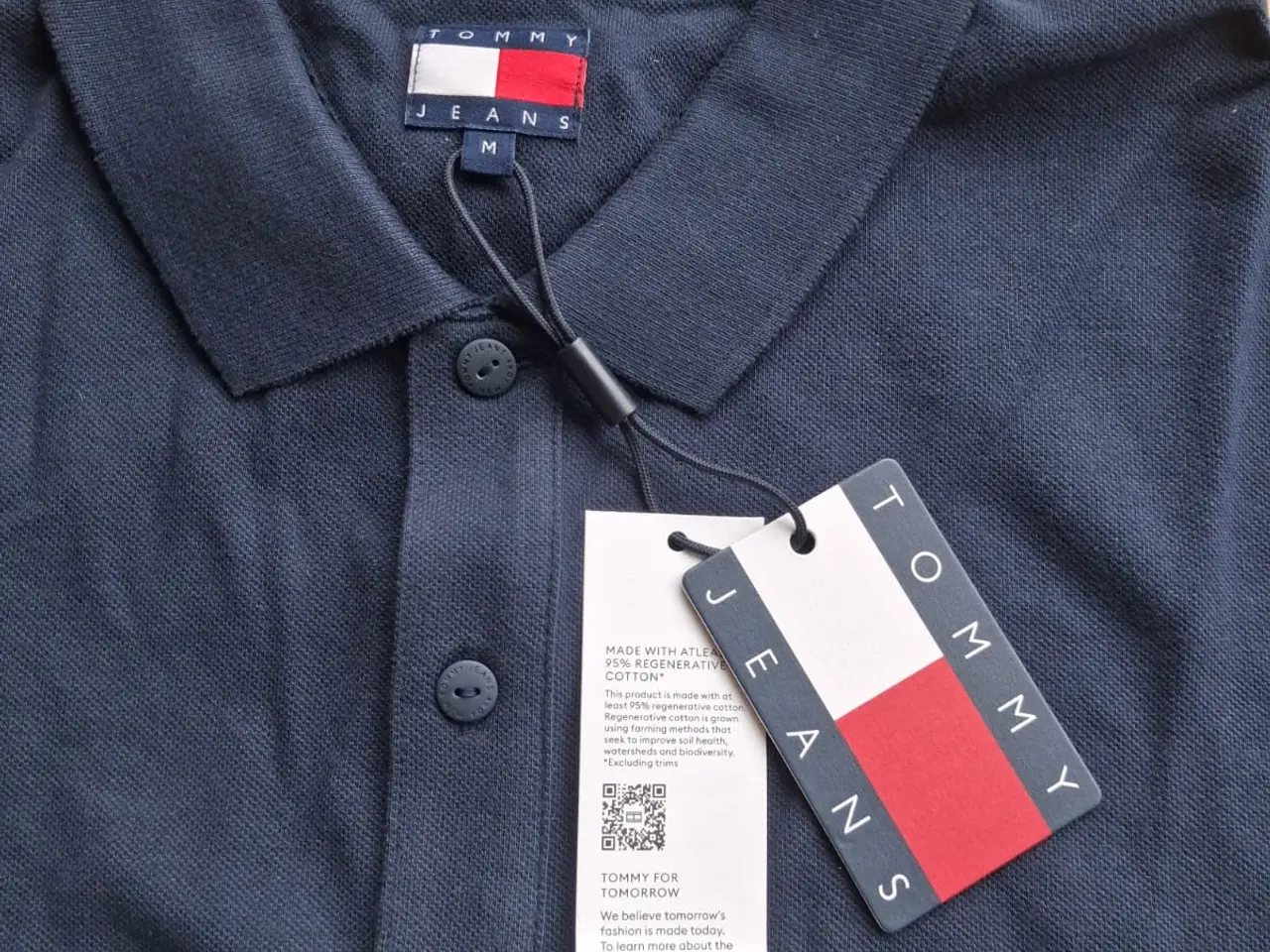 Billede 2 - Tommy Jeans polo, str. M, ny med mærke
