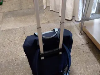Trolley med rygsæk