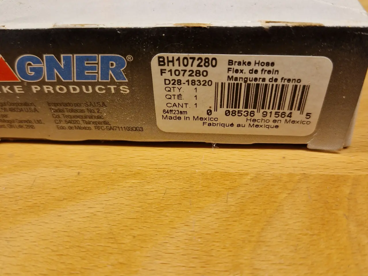 Billede 3 - Bremseslanger for Chrysler Le Baron
