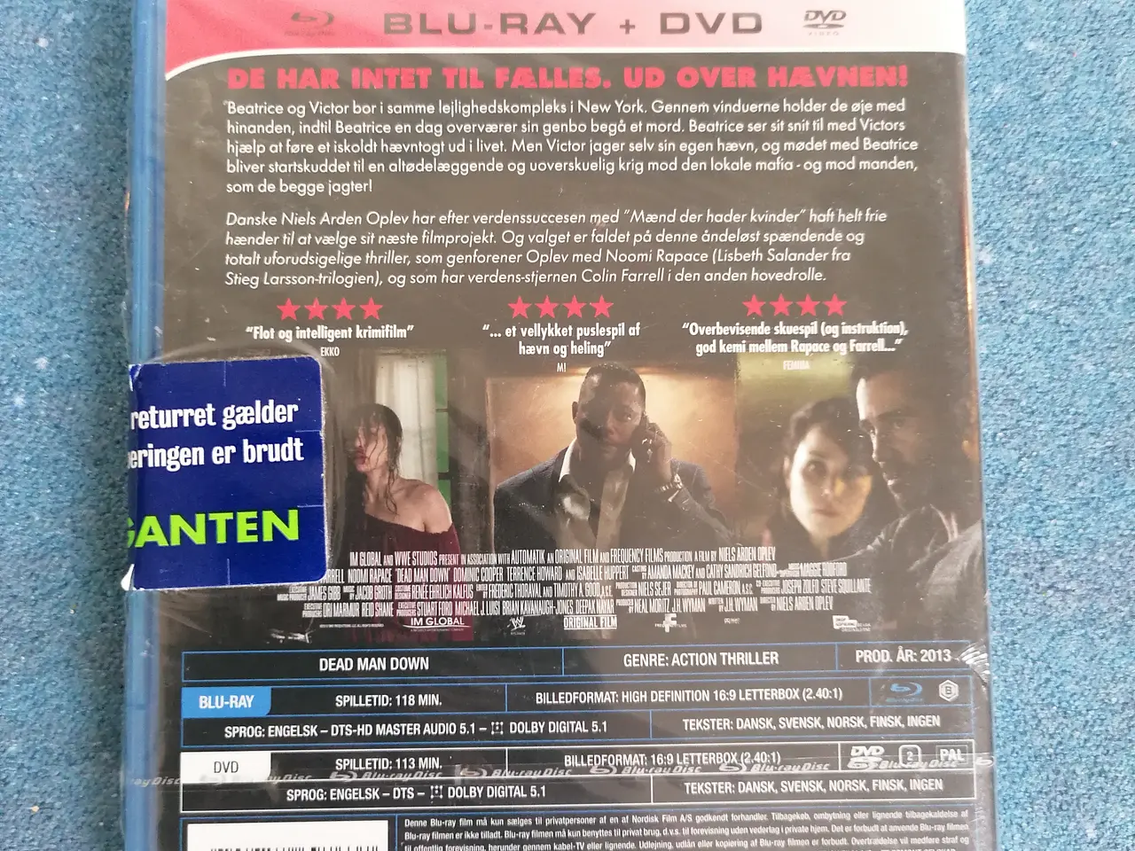 Billede 2 - Dead Man Down Uåbnet