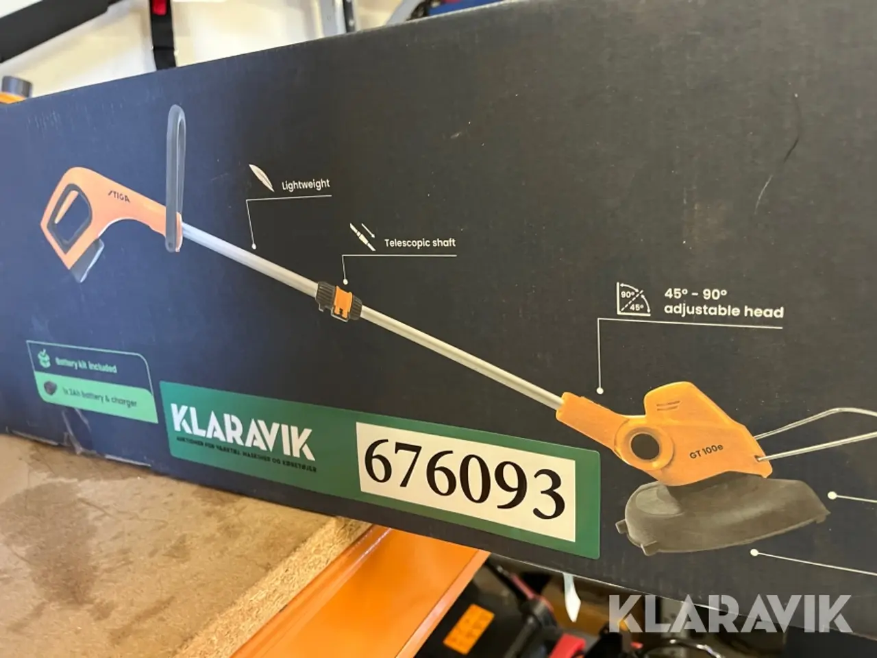 Billede 10 - Græstrimmer Stiga GT 100e Kit