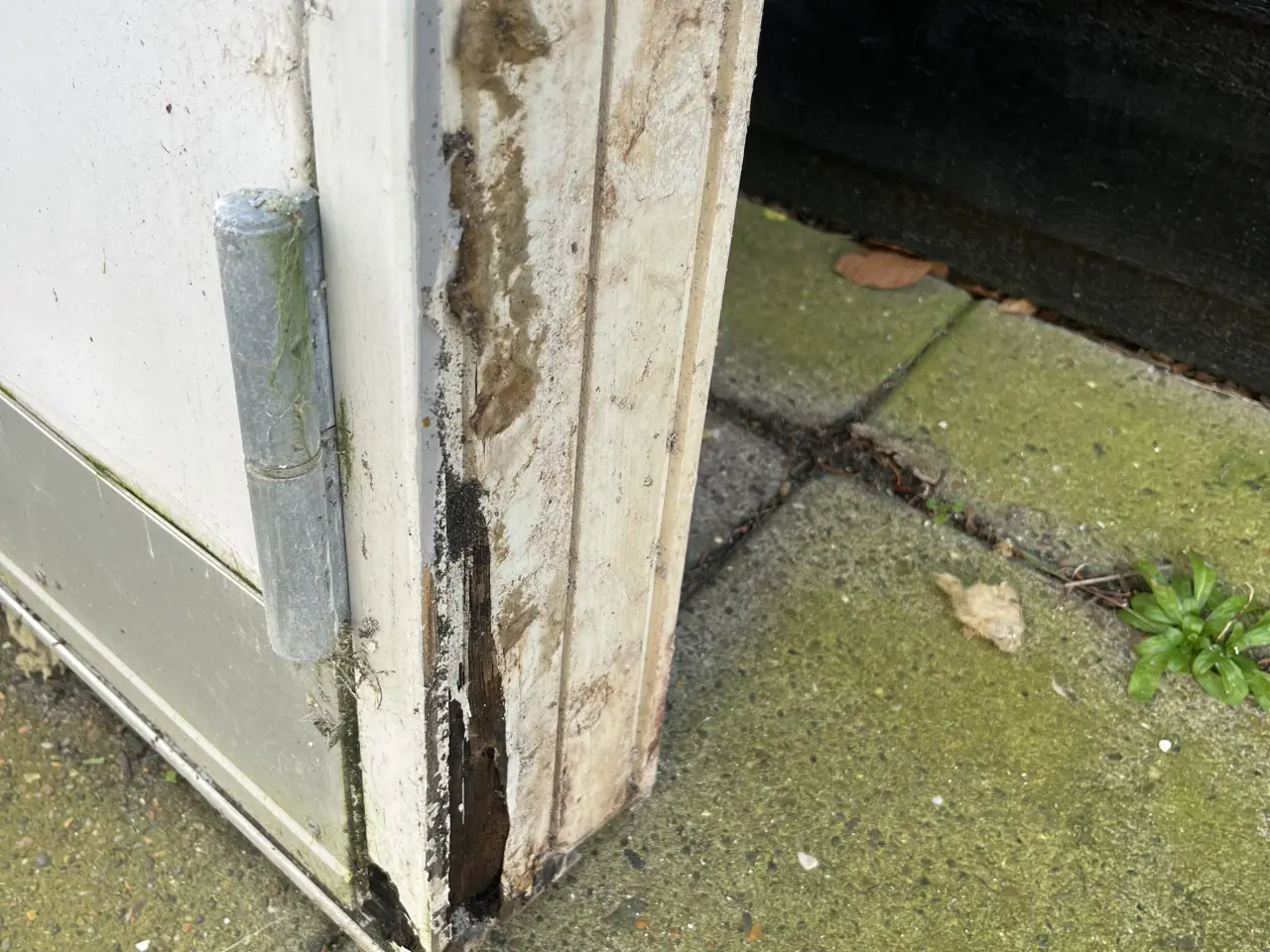 Billede 3 - Hoveddør med karm 198 x 79 tre punkt låsepal 