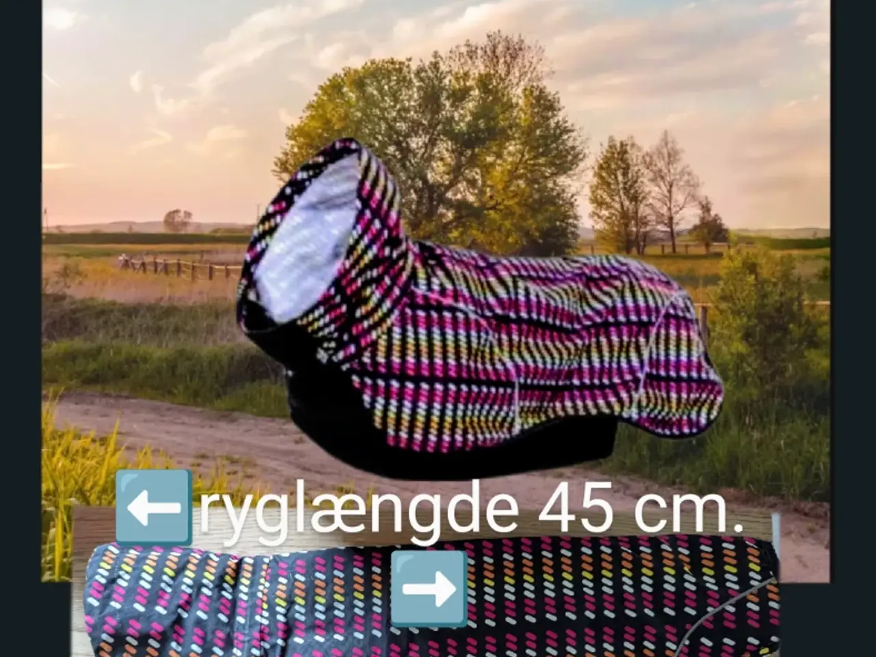 Billede 1 - Rukka hunde hiker dækken 45 cm langt.
