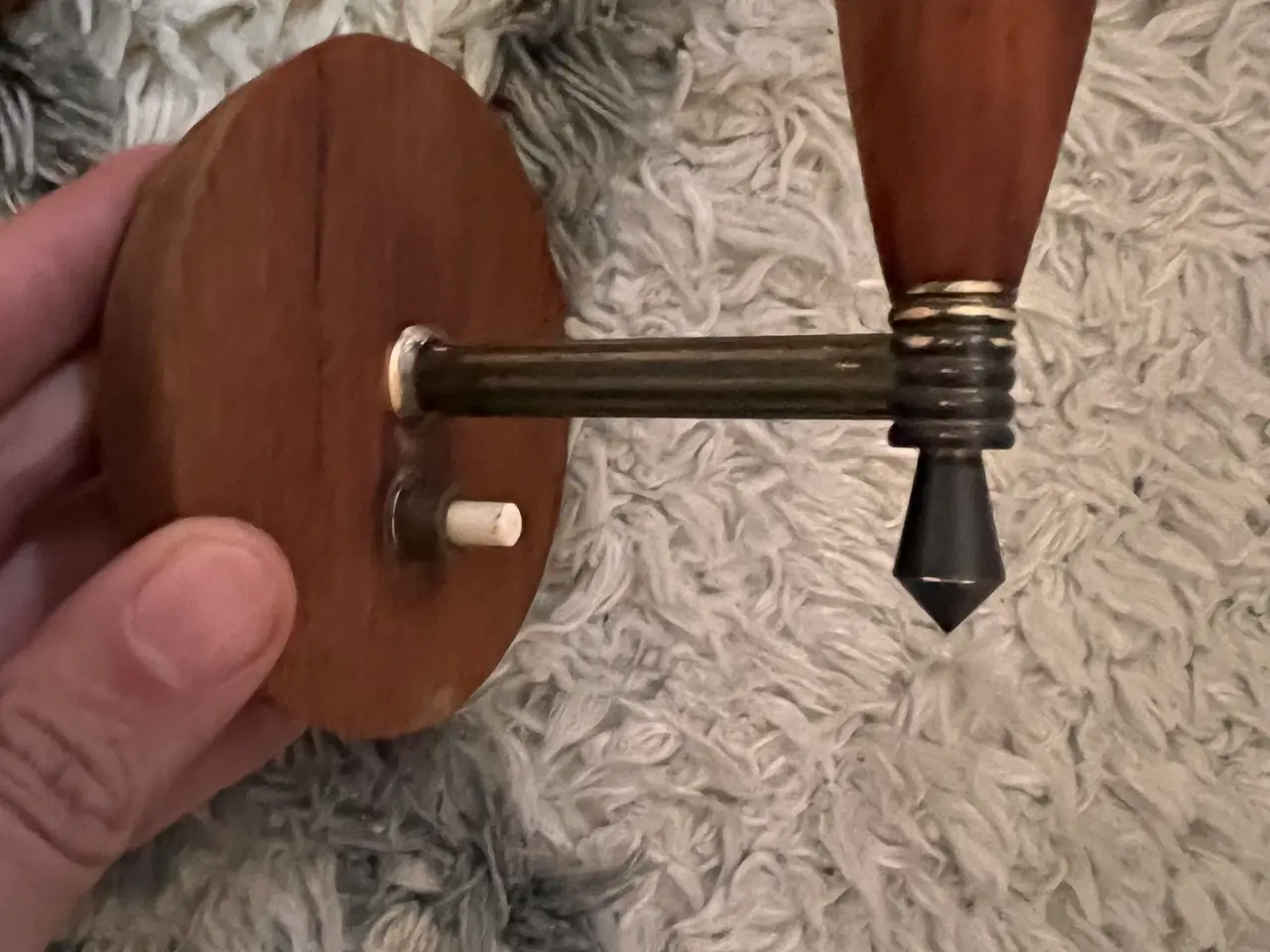 Billede 4 - 2 smukke teak væglamper i dansk retrodesign