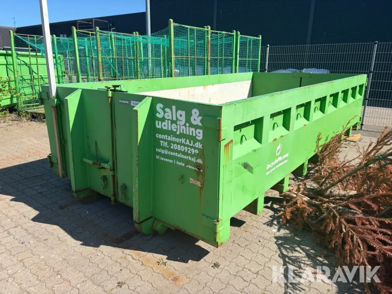 Billede 1 - Åben container ContainerKaj 20 fod 1 styk