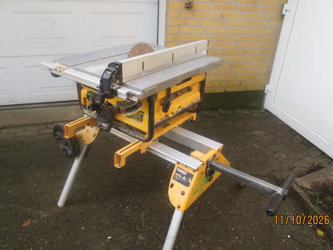 Billede 2 - 1 stk De Walt DW 745 Type 3 Rundsav