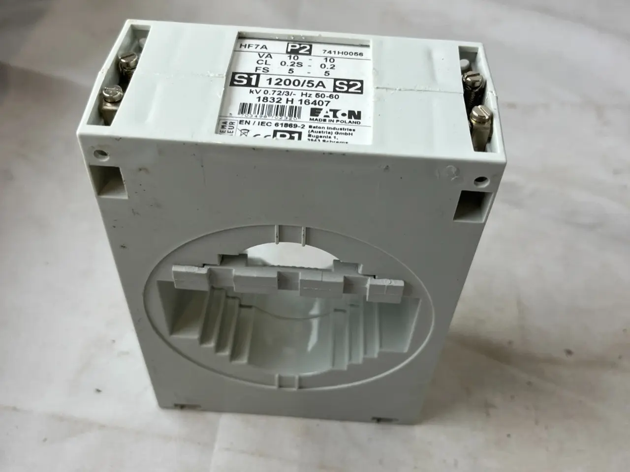 Billede 3 - Eaton HF7A P2 741H0056 strømtransformer 1200/5A