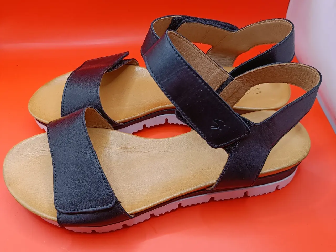 Billede 6 - Shoedesign Copenhagen Toscana sandaler i blødt 