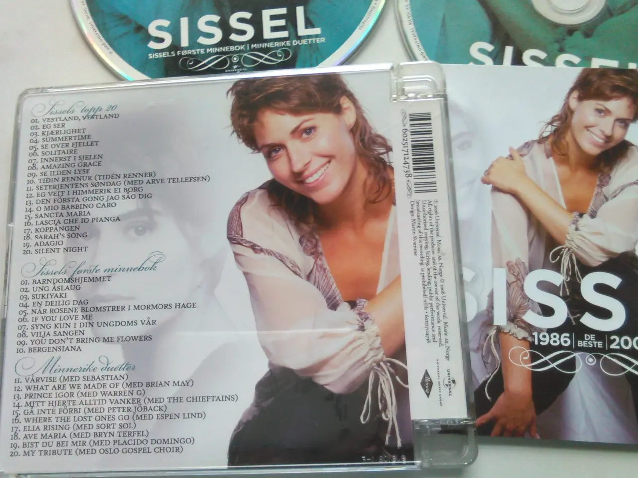 Billede 1 - SISSEL KYRKJEBØ: DE BEDSTE 1986-2006 (2CD
