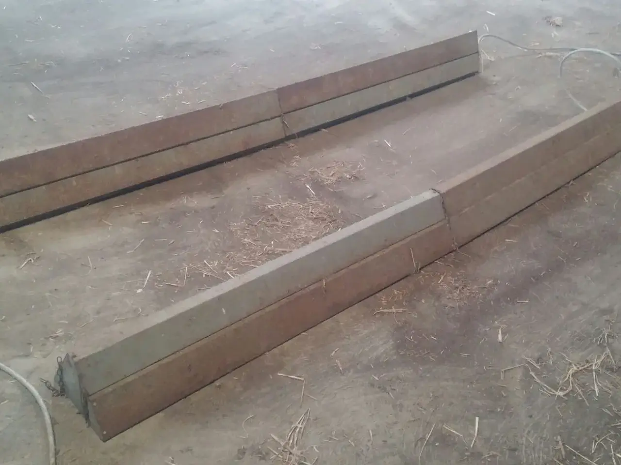 Billede 1 - 2x 247cm retro Philips industrilamper