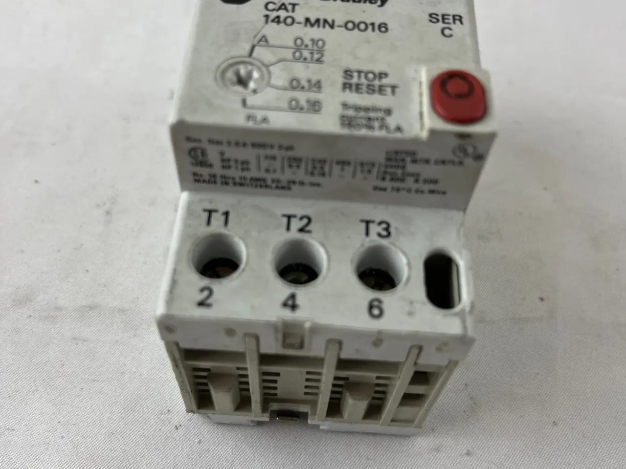 Billede 3 - Allen‑Bradley 140-MN-0016 Manual Motor Starter
