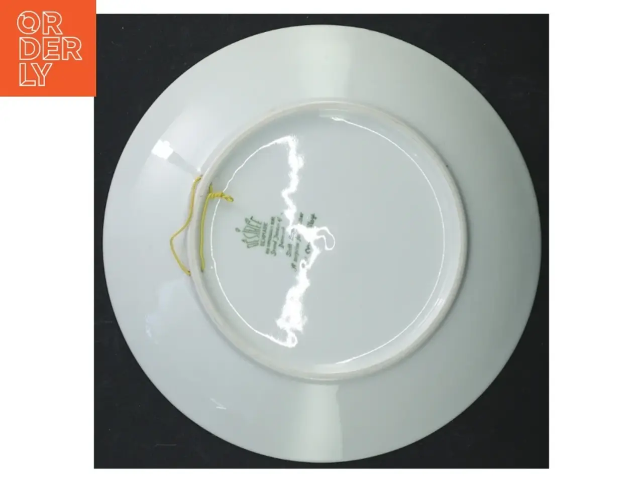 Billede 2 - Blå og hvid porcelænsplatte, mors dag 1975