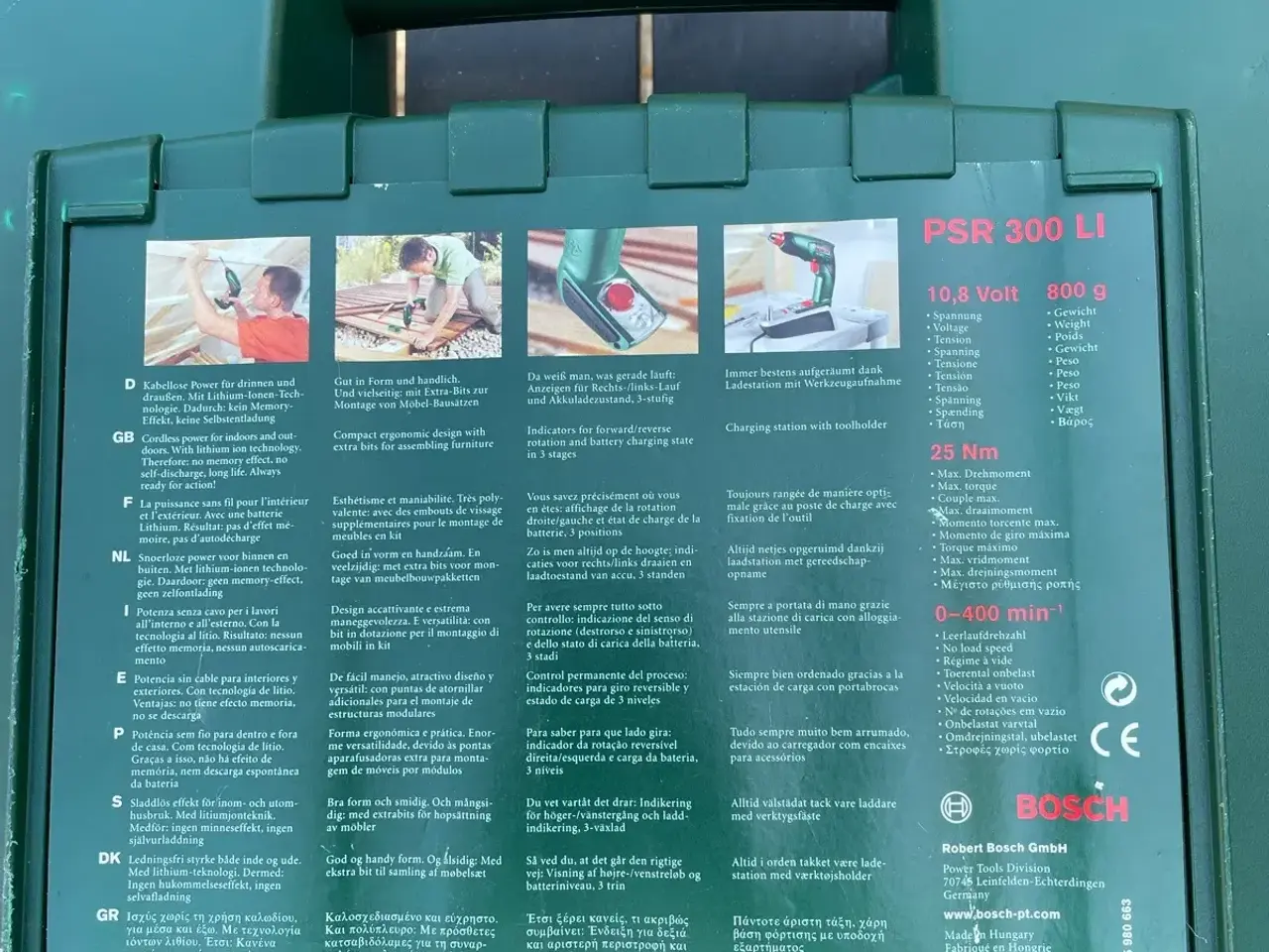 Billede 3 - Bosch PSR 300 LI akku-skruetrækker