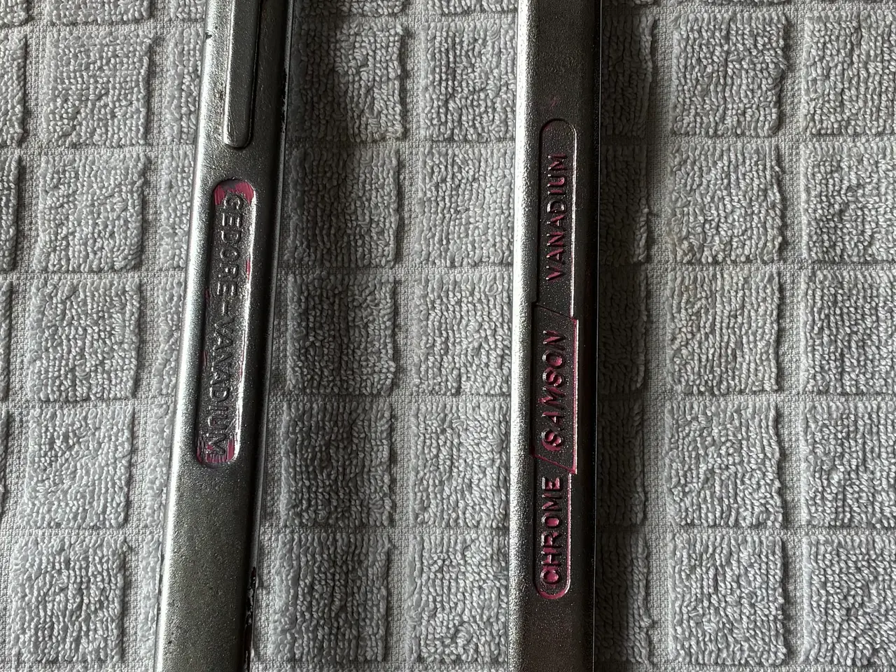 Billede 1 - 2 ringgaffelnøgler Chrome vanadium