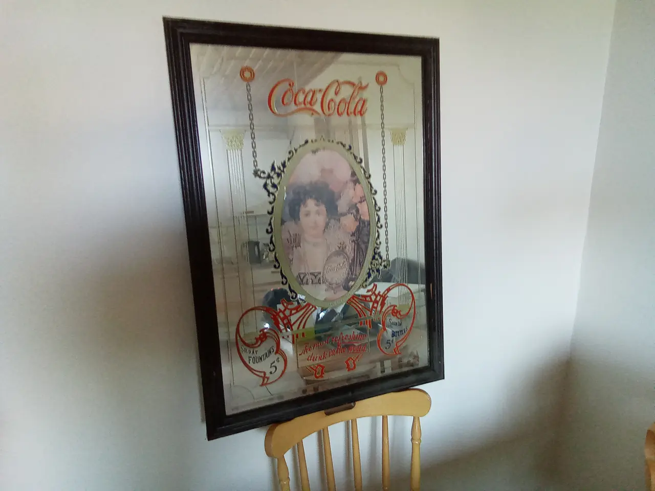 Billede 2 - Coca Cola spejl