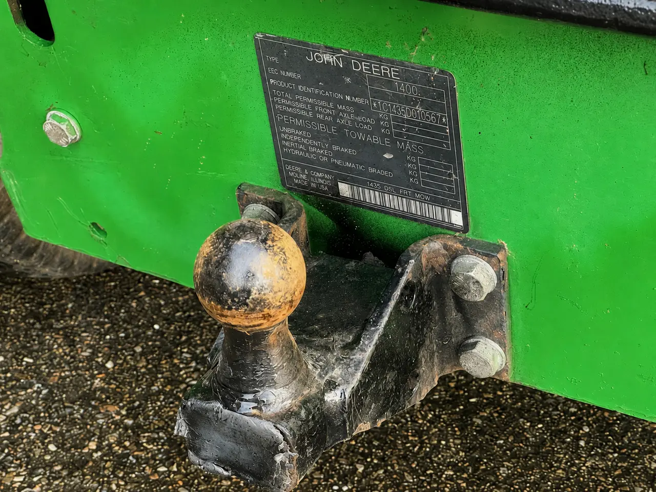 Billede 14 - John Deere 1435 - Græsslåmaskine med førerhus