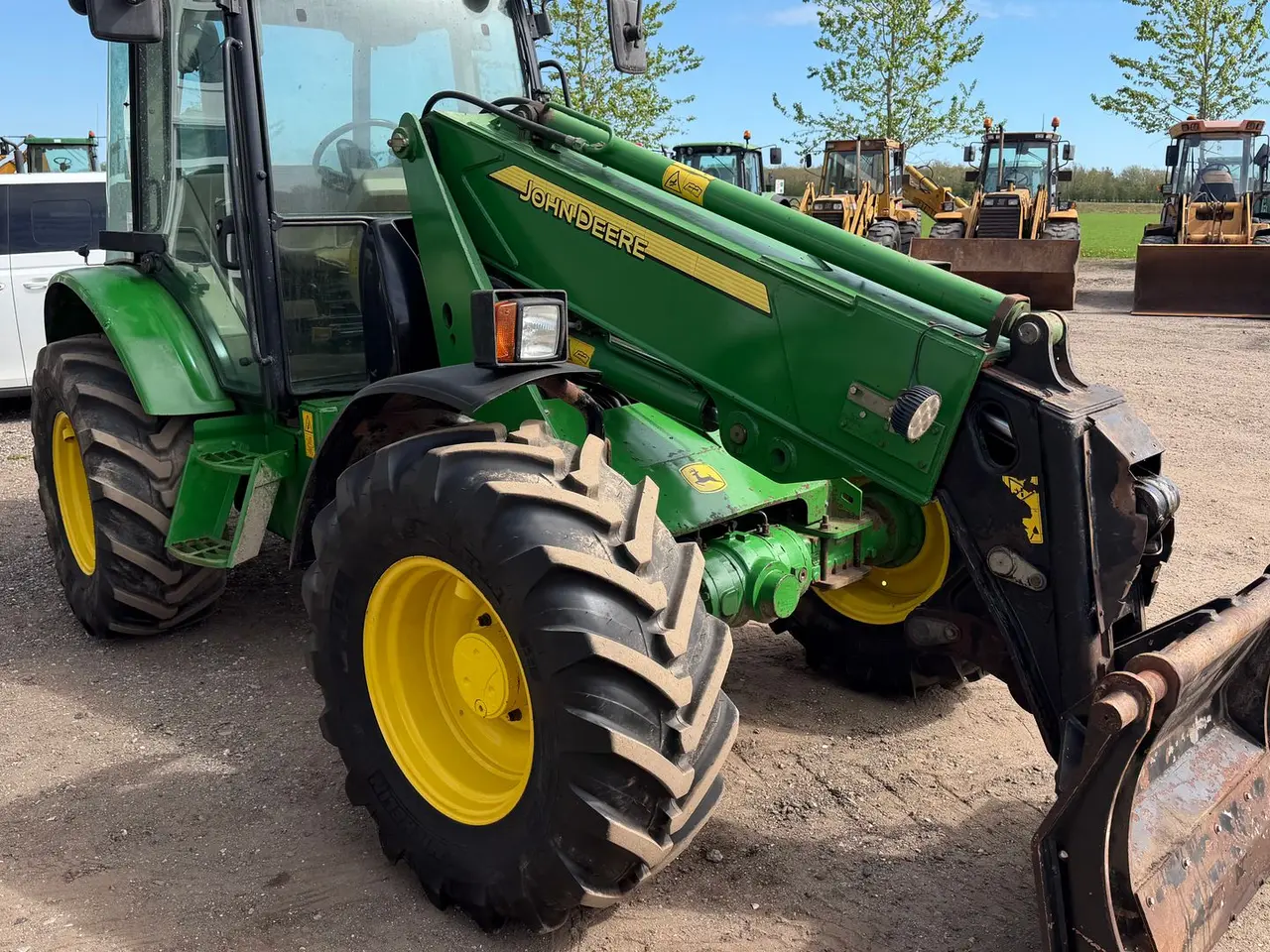 Billede 2 - John Deere 3800 Flot teleskoplæsser med gode hjul