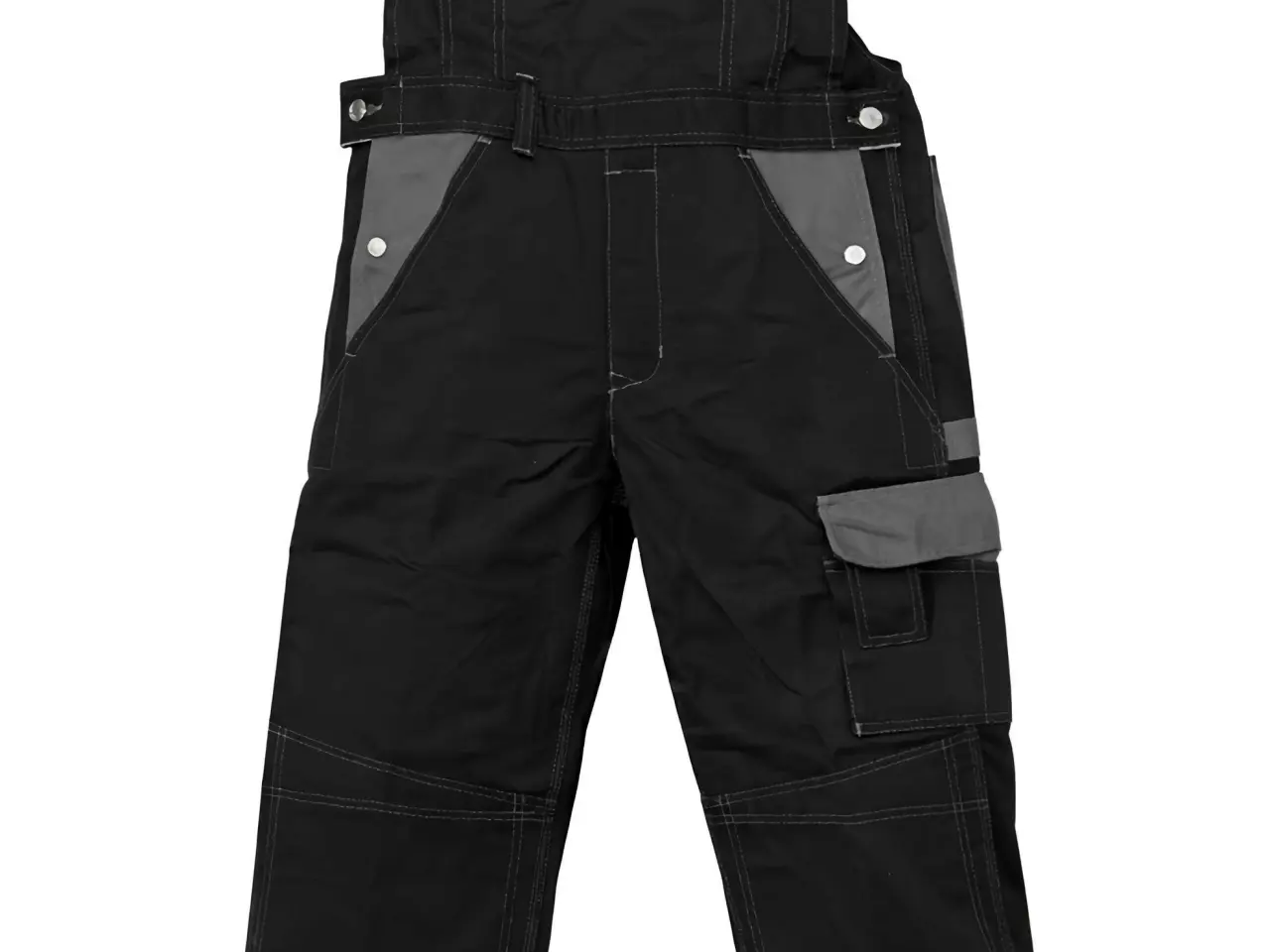 Billede 1 - Fristads Icon Overalls (Sort/Grå) – Slidstærkt arb