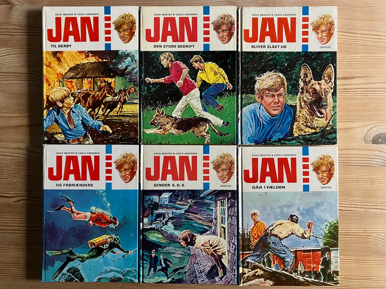 Billede 5 - NEDSAT: 35 gamle JAN bøger
