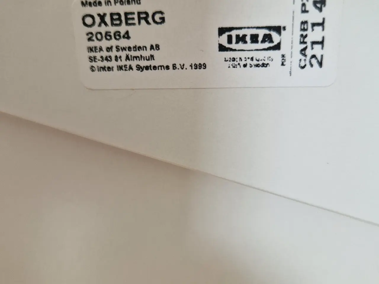 Billede 3 - Billy Oxberg reol med låger