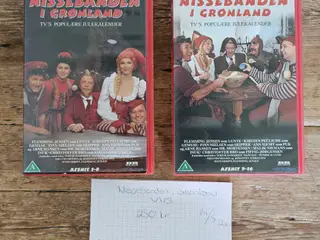 Nissebanden I grønland VHS