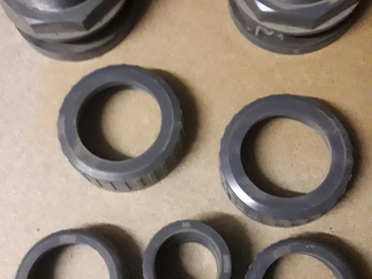 Billede 6 - GF PVC kuglehane 2" og 1,25", + diverse