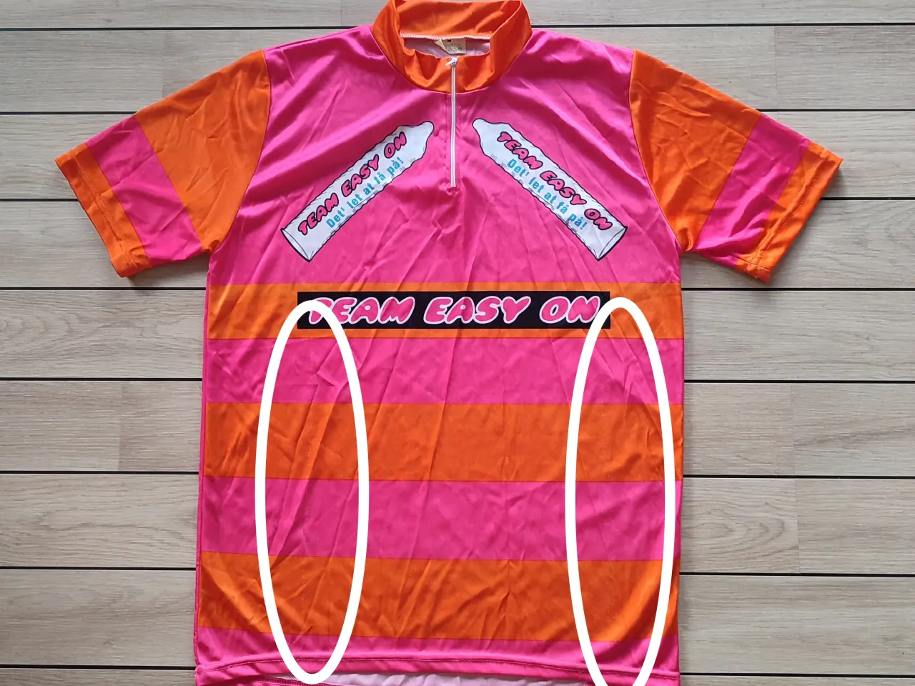 Billede 5 - Cykeltrøje, Team Easy On, Str M