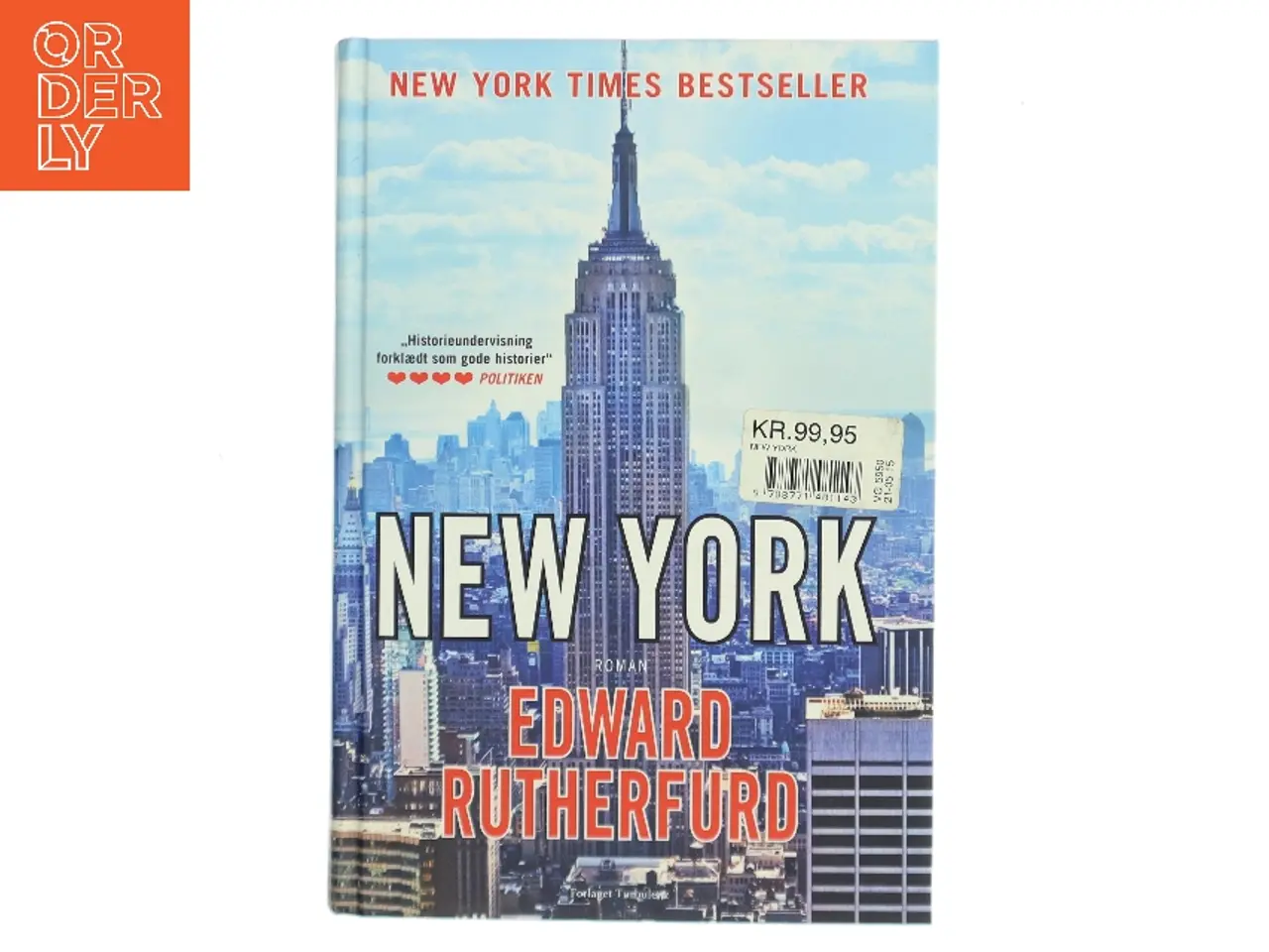 Billede 1 - New York af Edward Rutherfurd (Bog)