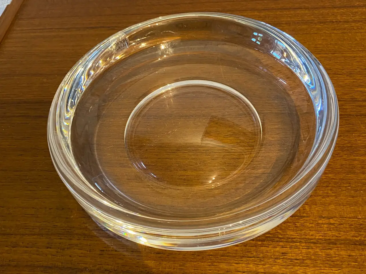 Billede 1 - Holmegaard glas fad 