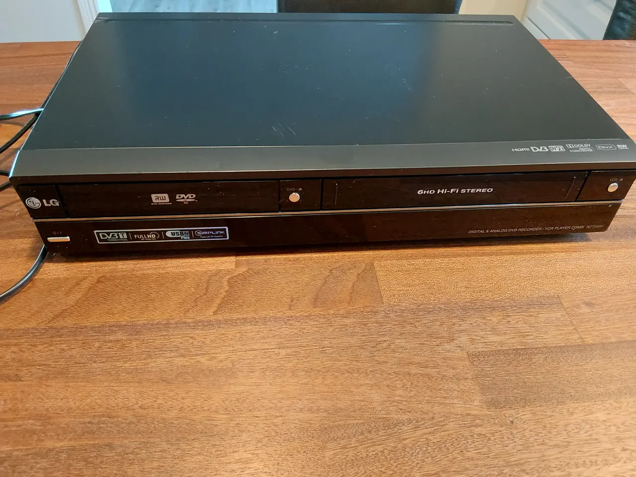 Billede 1 - LG DVD-VHS optager